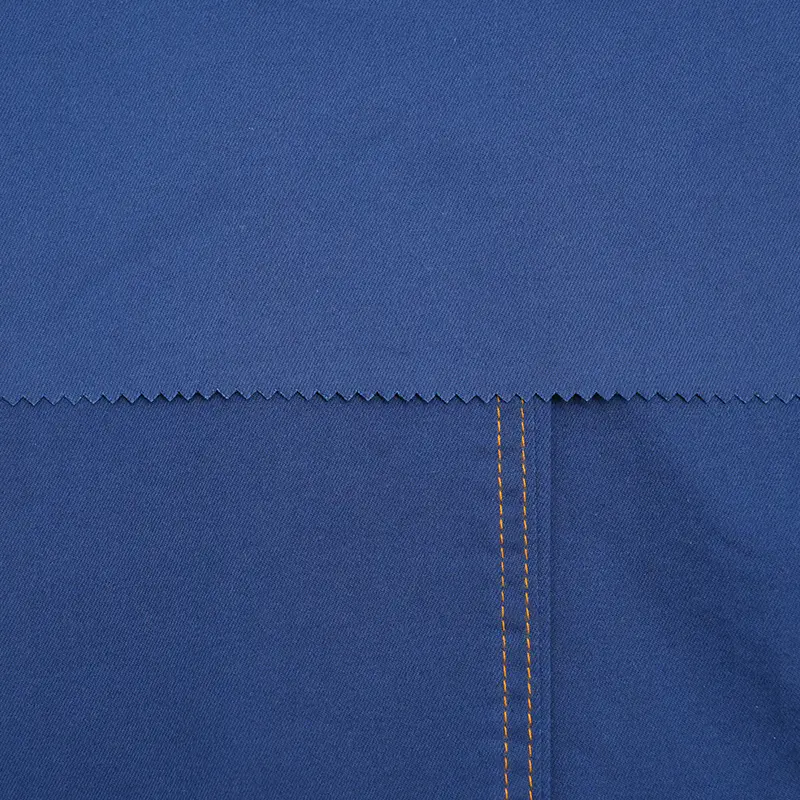 GS3023 High Stretch Cotton Polyester Stretch Twill farvet klud