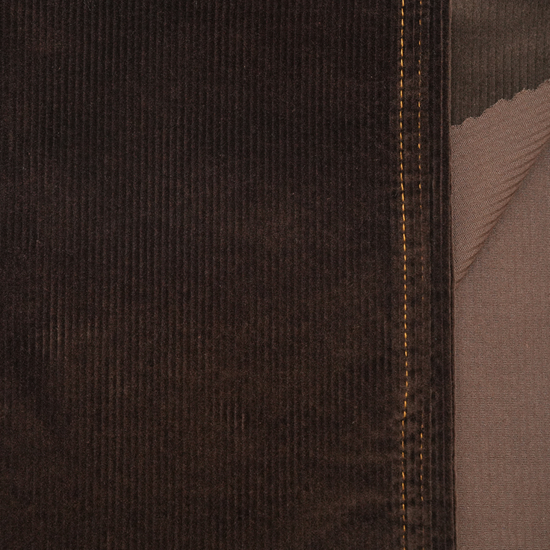 GS1157 Bomuld-uld 9W Jacquard Dobby Corduroy Farvet stof